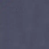 Microfiber textile sample in muted gray-blue with a dense, vertical grain and cashmere-like texture, labeled “polvere 20”.